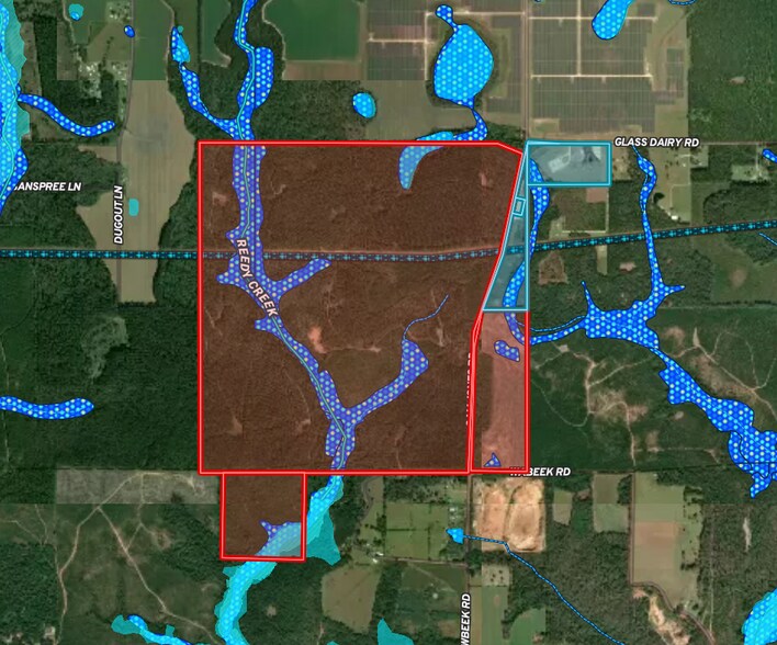 Sam Jones rd, Atmore, AL à vendre - Aérien – Image 2 sur 5