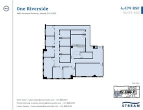 4401 Northside Pky NW, Atlanta, GA à louer Plan d’étage– Image 1 sur 1