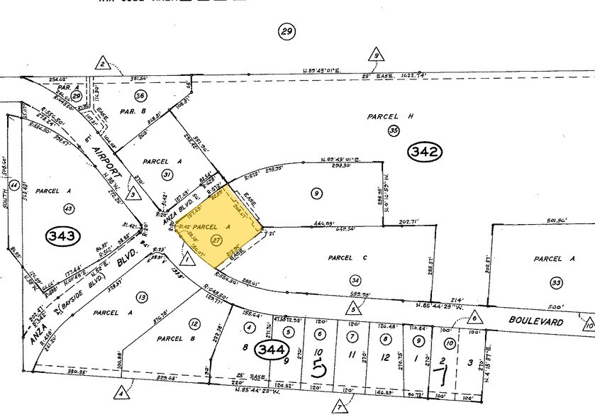 800 Airport Blvd, Burlingame, CA à louer - Plan cadastral – Image 2 sur 6
