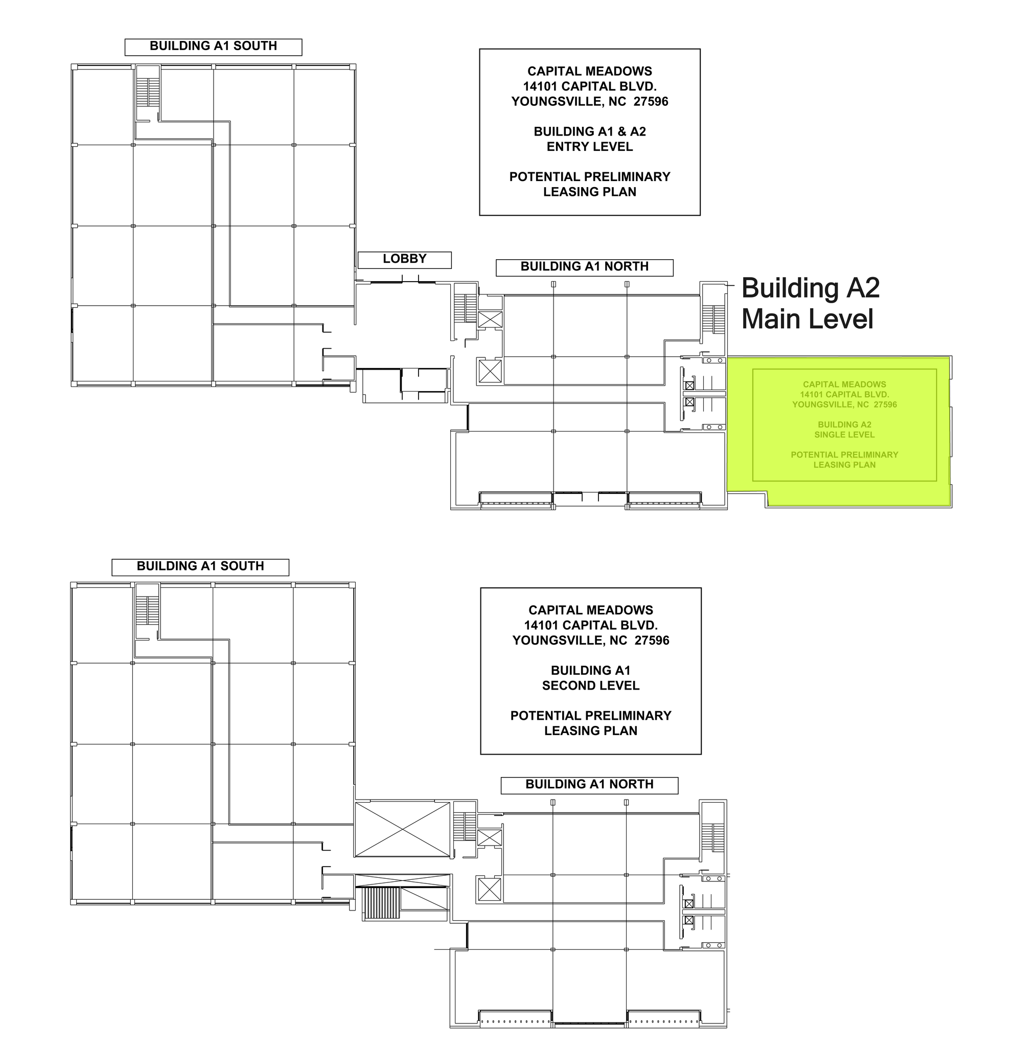 14100 Capital Blvd, Wake Forest, NC à louer Plan d’étage– Image 1 sur 1