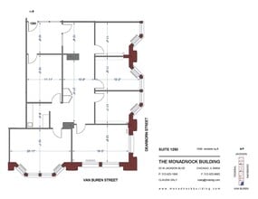 53 W Jackson Blvd, Chicago, IL à louer Plan d’étage– Image 1 sur 1
