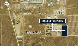 Plus de détails pour NWC Emerald Rd and Cassia St, Adelanto, CA - Terrain à louer