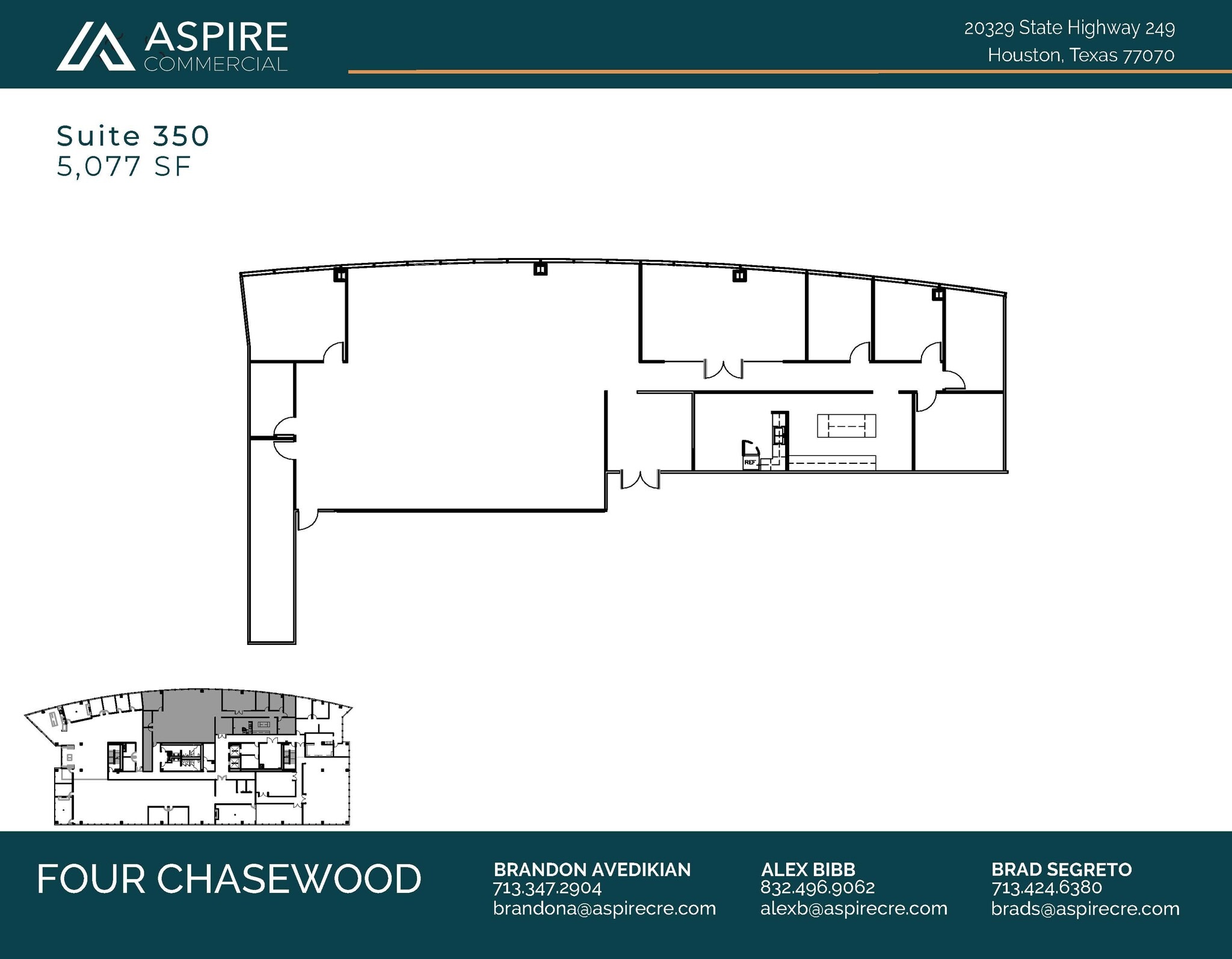 20333 State Highway 249, Houston, TX à louer Plan d’étage– Image 1 sur 1