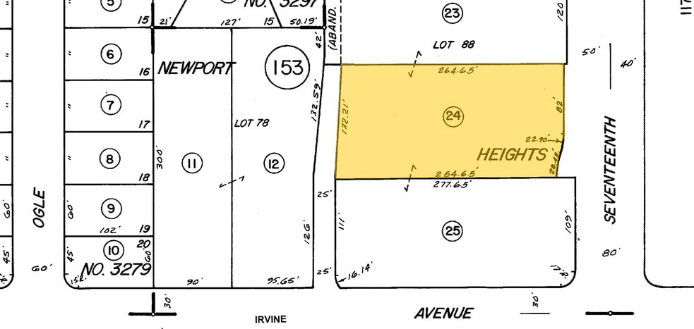 485 E 17th St, Costa Mesa, CA à louer - Plan cadastral – Image 2 sur 8