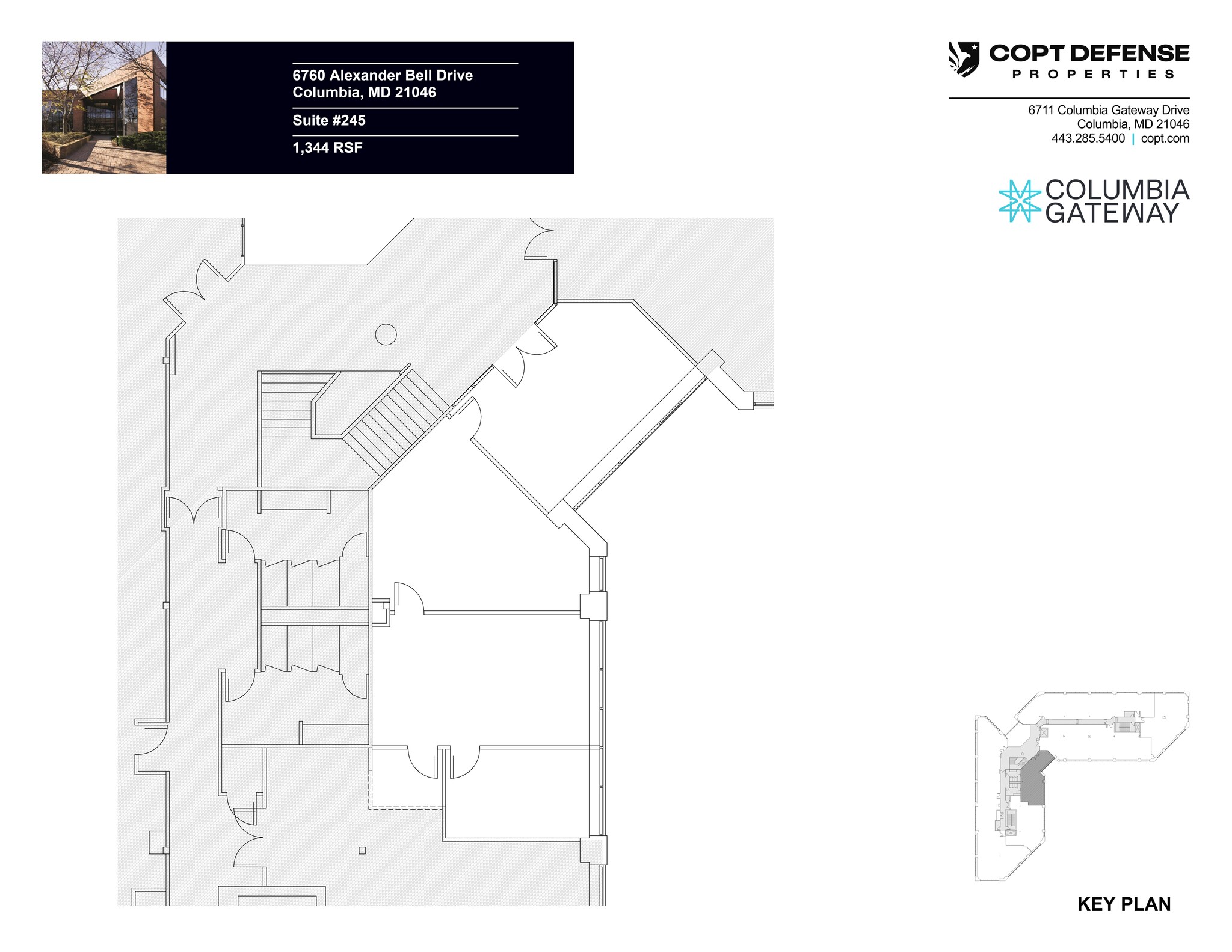 6760 Alexander Bell Dr, Columbia, MD à louer Plan de site– Image 1 sur 1