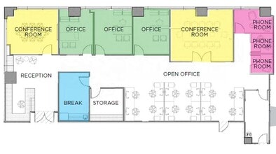 7676 Hazard Center Dr, San Diego, CA à louer Plan d’étage– Image 1 sur 1