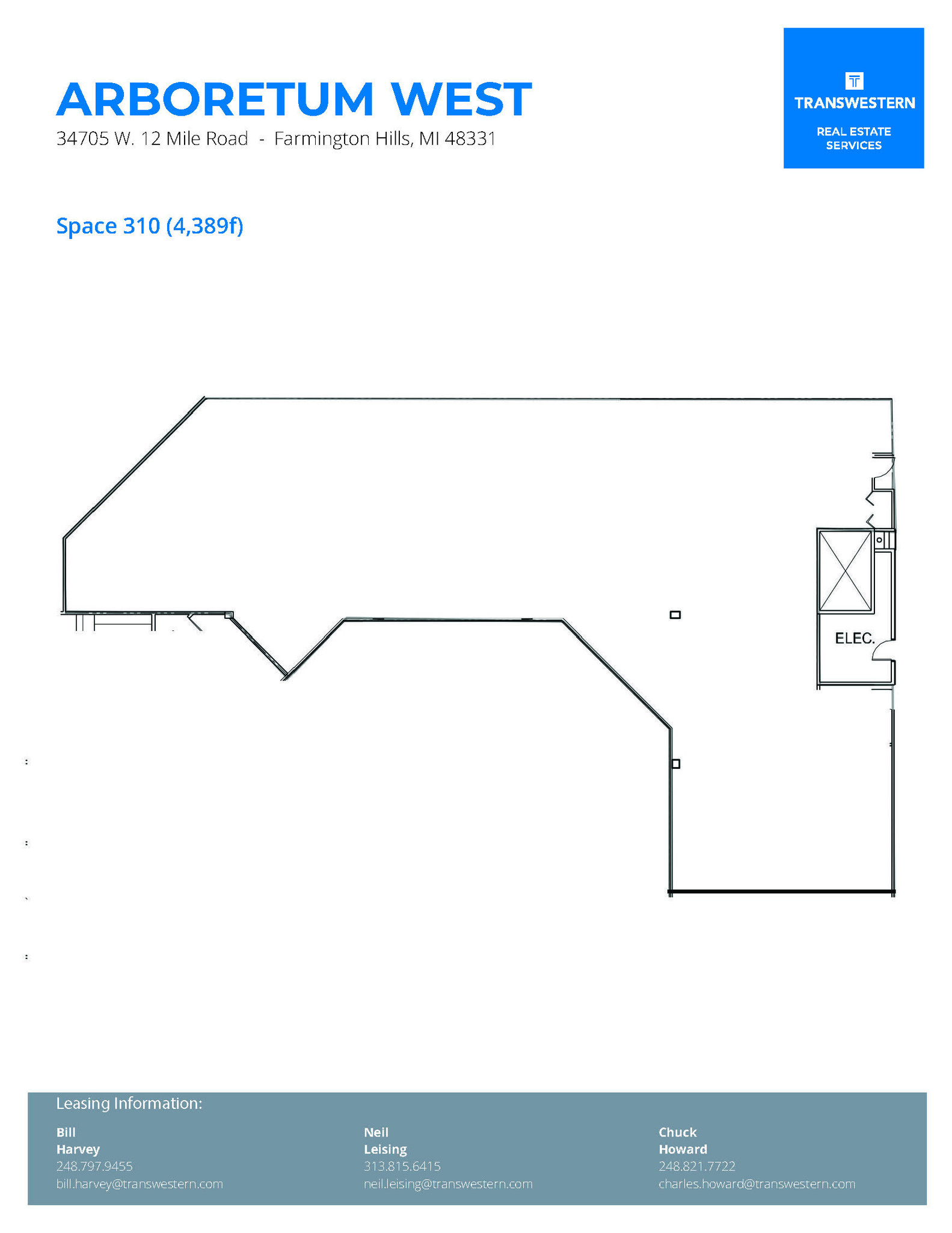 34505 W 12 Mile Rd, Farmington Hills, MI à louer Photo de l’immeuble– Image 1 sur 1