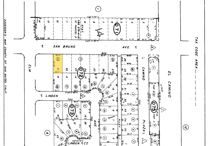 819-829 Cowan Rd, Burlingame, CA à louer - Plan cadastral – Image 3 sur 14
