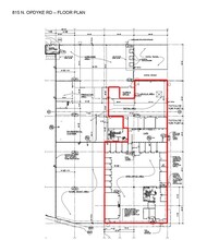 815 N Opdyke Rd, Auburn Hills, MI à louer Plan d’étage– Image 1 sur 1