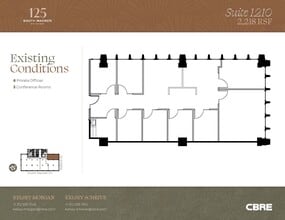 125 S Wacker Dr, Chicago, IL à vendre Plan d’étage– Image 1 sur 1