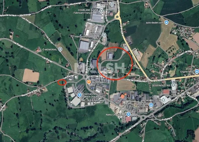 Terrain dans Chauffailles à vendre Aérien– Image 1 sur 2