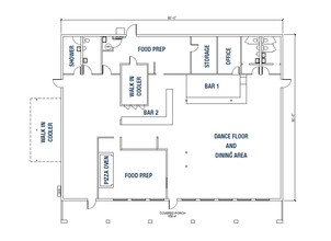 3225 Midway Dr, San Diego, CA à louer Plan d’étage type– Image 2 sur 2