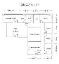 933 Lee Rd, Orlando, FL à louer Plan d’étage– Image 1 sur 1