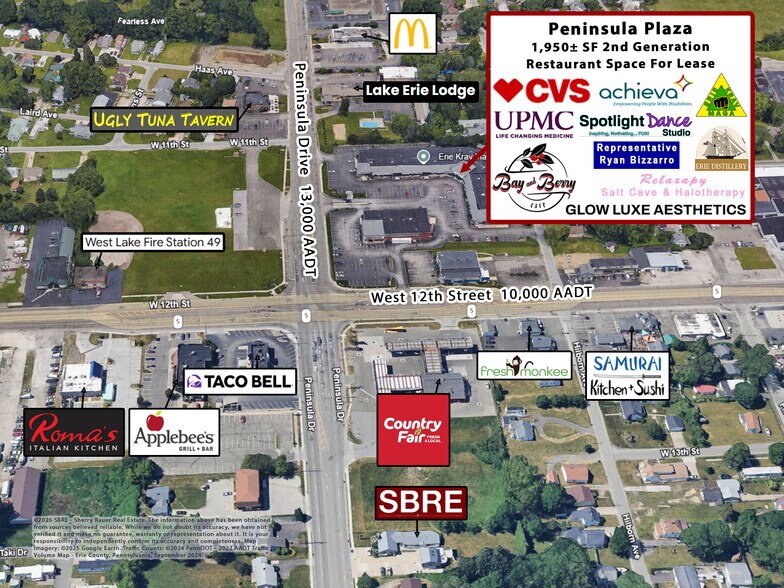 1101 Peninsula Dr, Erie, PA à louer - Photo de l’immeuble – Image 2 sur 6