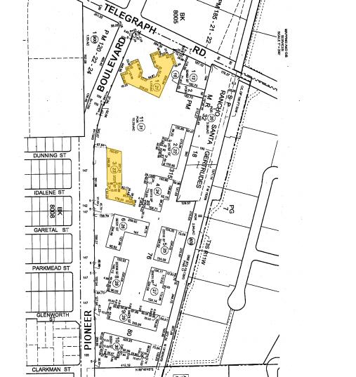 10330 Pioneer Blvd, Santa Fe Springs, CA à louer Plan cadastral– Image 1 sur 2