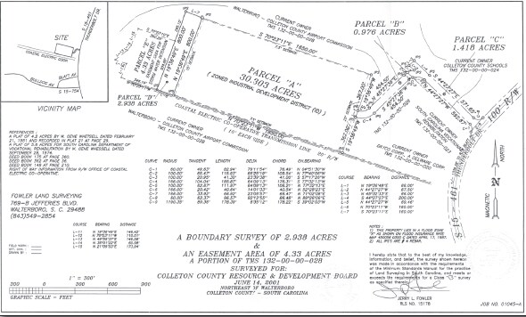 372 Technology Dr, Walterboro, SC à louer - Plan cadastral – Image 3 sur 17