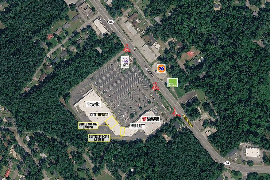 297 Bells Hwy, Walterboro, SC à louer - Aérien – Image 2 sur 14
