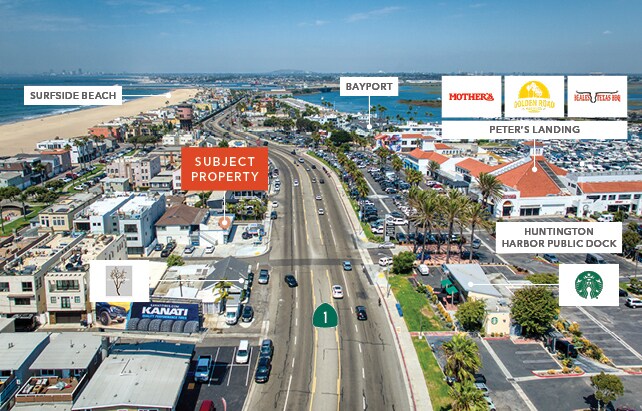 16431 Pacific Coast Hwy, Huntington Beach, CA à vendre - Aérien – Image 2 sur 8
