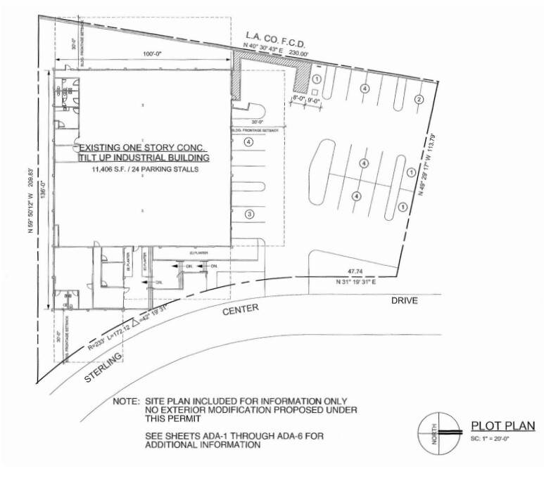 5347-5351 Sterling Center Dr, Westlake Village, CA à louer Plan d’étage– Image 1 sur 1