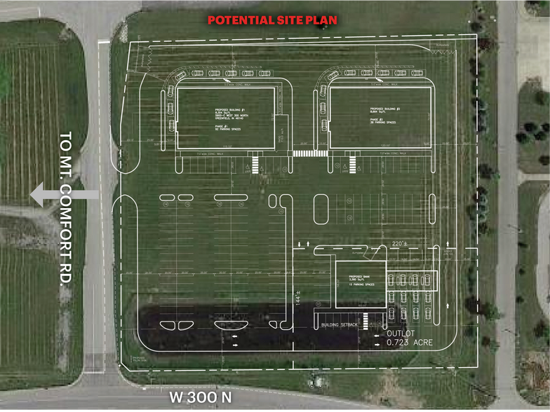 3097 N 600 W, Greenfield, IN à vendre - Photo principale – Image 2 sur 7