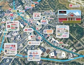 12235 St. Charles Rock Rd, Bridgeton, MO - VUE AÉRIENNE  vue de carte