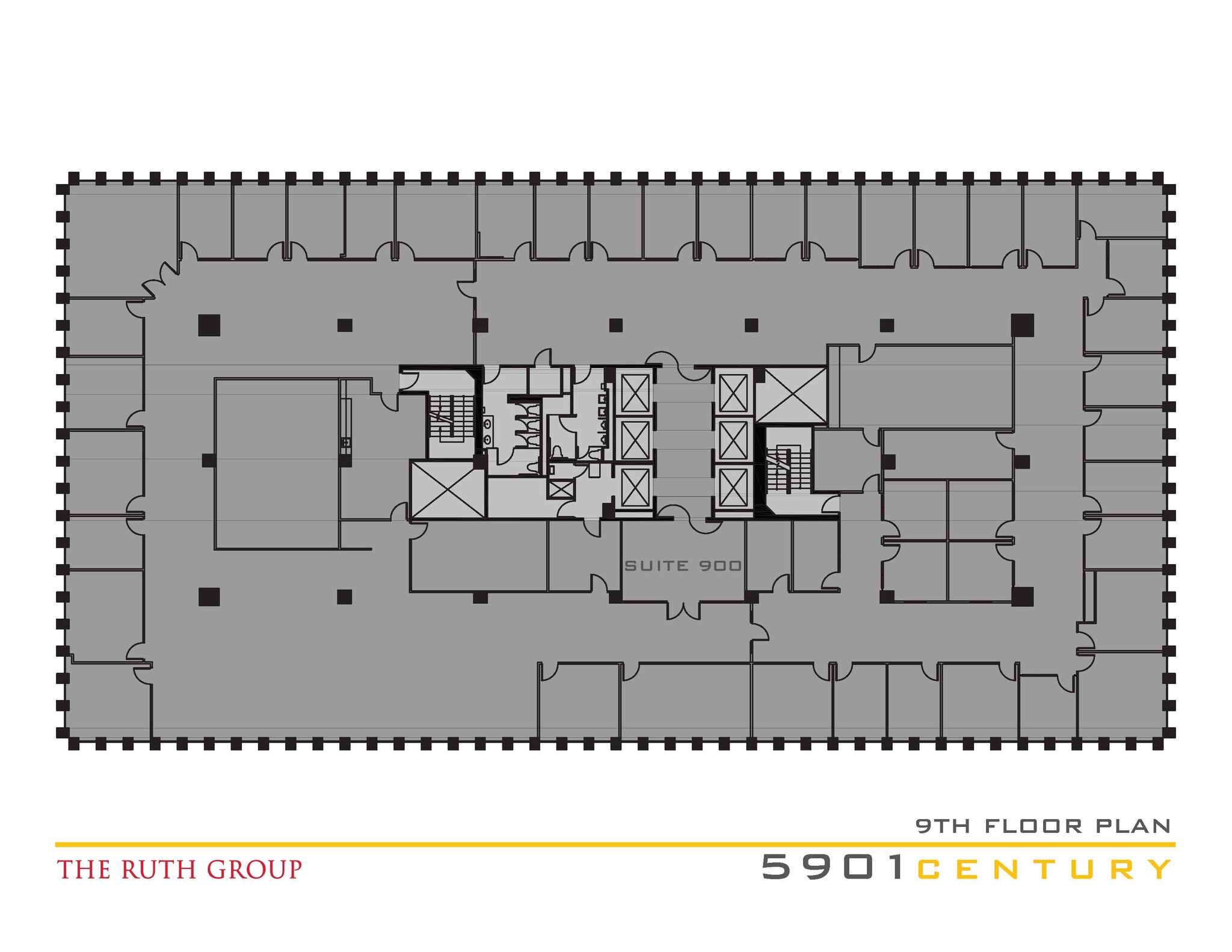 5901 W Century Blvd, Los Angeles, CA à louer Plan d’étage– Image 1 sur 1