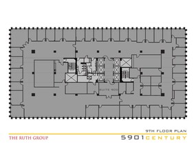 5901 W Century Blvd, Los Angeles, CA à louer Plan d’étage– Image 1 sur 1