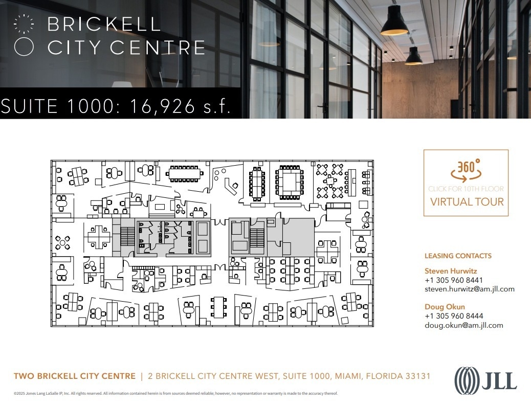 98 SE 7th St, Miami, FL à louer Plan d’étage– Image 1 sur 1