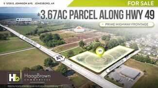 Plus de détails pour 5716-5720 E Johnson Ave, Jonesboro, AR - Terrain à vendre