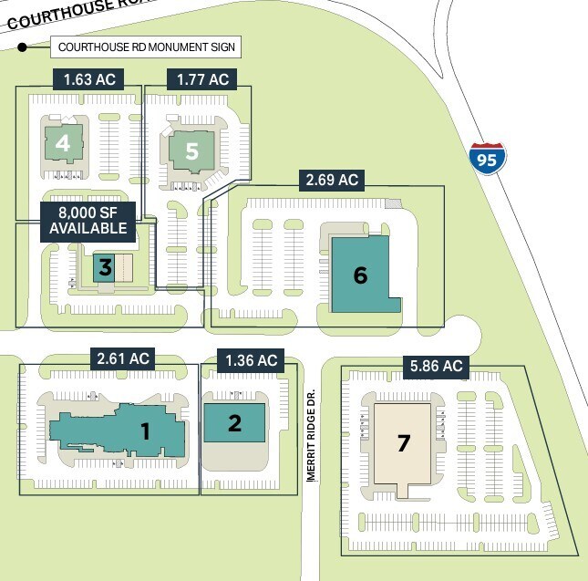 1024 Courthouse Rd, Stafford, VA à louer Photo principale– Image 1 sur 2