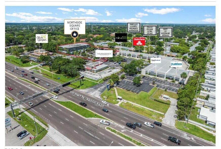 29241-29277 US Highway 19 N, Clearwater, FL à louer - Aérien – Image 2 sur 10