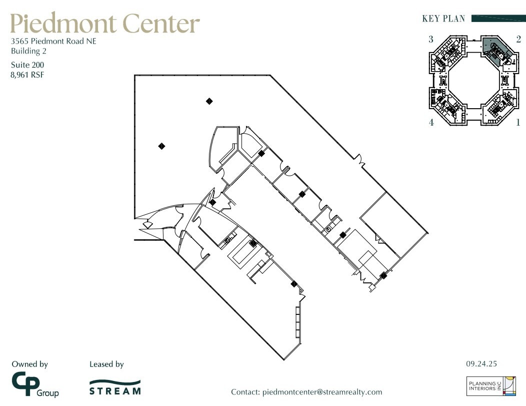 3495 Piedmont Rd NE, Atlanta, GA à louer Plan d’étage– Image 1 sur 1