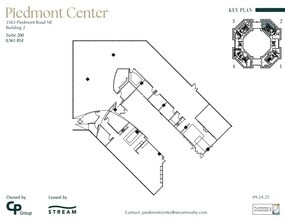 3495 Piedmont Rd NE, Atlanta, GA à louer Plan d’étage– Image 1 sur 1