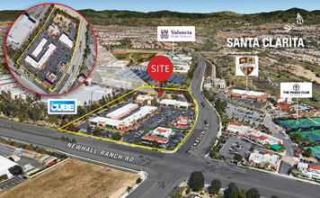 27600-27674 Newhall Ranch Rd, Valencia, CA - VUE AÉRIENNE  vue de carte - Image1