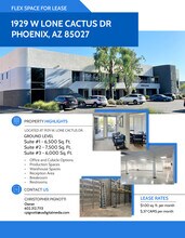 1929 W Lone Cactus Dr, Phoenix, AZ à louer Photo de l’immeuble– Image 1 sur 26