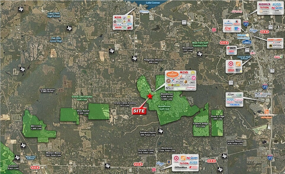 SWC of Fish Creek Thoroughfare and Woodforest Pkwy, Montgomery, TX à louer - Photo de l’immeuble – Image 2 sur 3