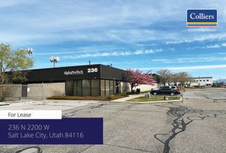 Plus de détails pour 236 N 2200 W, Salt Lake City, UT - Industriel/Logistique à louer