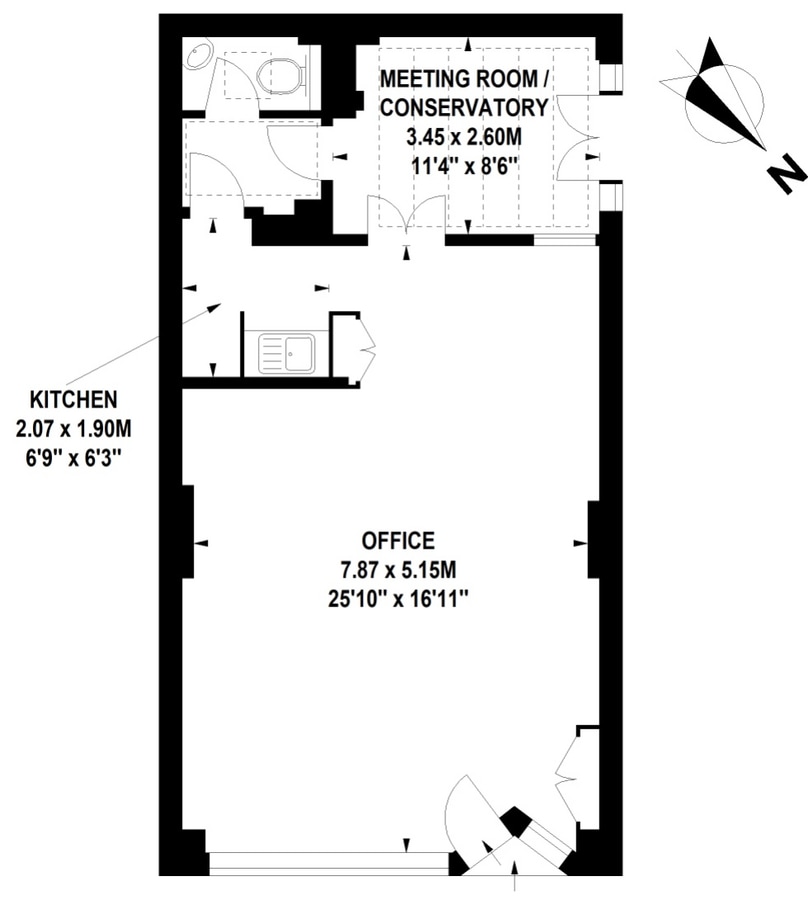 3-9 Chester Mews, Londres, LND SW1X 7AH - Lot 3 -  - Plan d’étage - Image 1 of 1