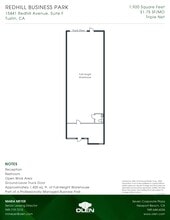 15441 Red Hill Ave, Tustin, CA à louer Plan d’étage– Image 1 sur 1