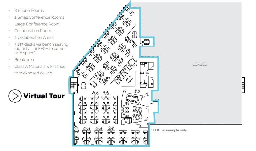 15255 Innovation Dr, San Diego, CA à louer Plan d’étage– Image 1 sur 9