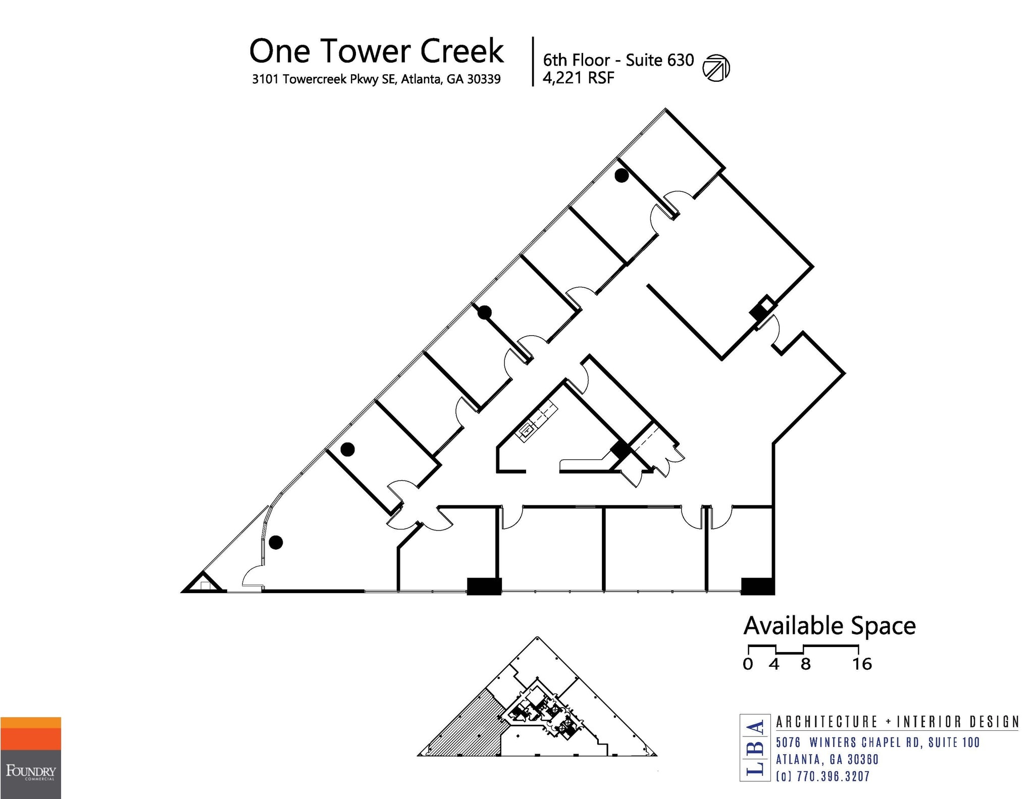 3101 Towercreek Pkwy SE, Atlanta, GA à louer Plan d’étage– Image 1 sur 1