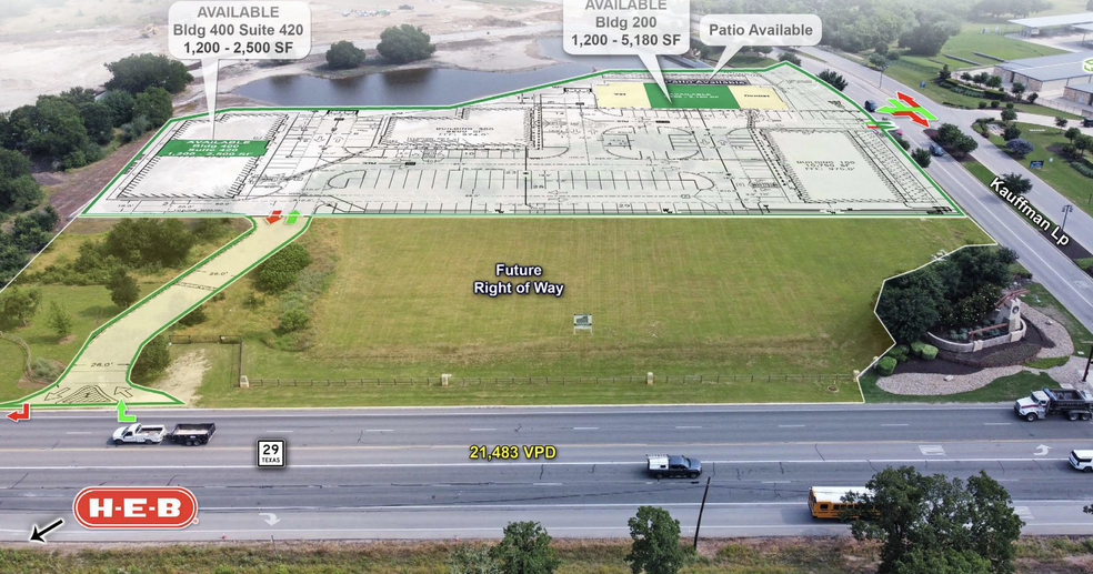 2021 Kauffman Loop, Georgetown, TX à louer - Photo de l’immeuble – Image 1 sur 13