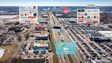 12745-12750 Parkside Dr, Fishers, IN - VUE AÉRIENNE  vue de carte - Image1