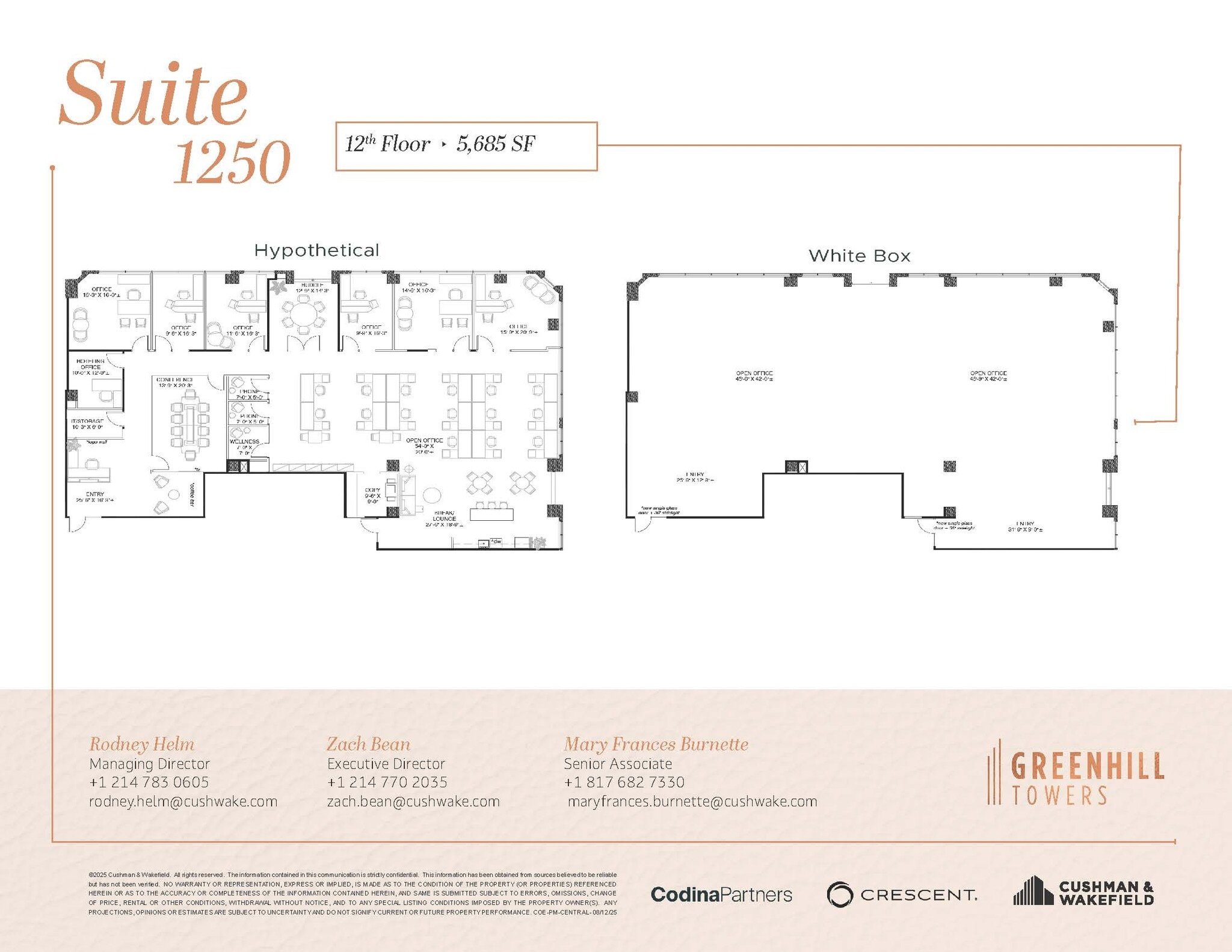 14131 Midway Rd, Addison, TX à louer Plan d’étage– Image 1 sur 2