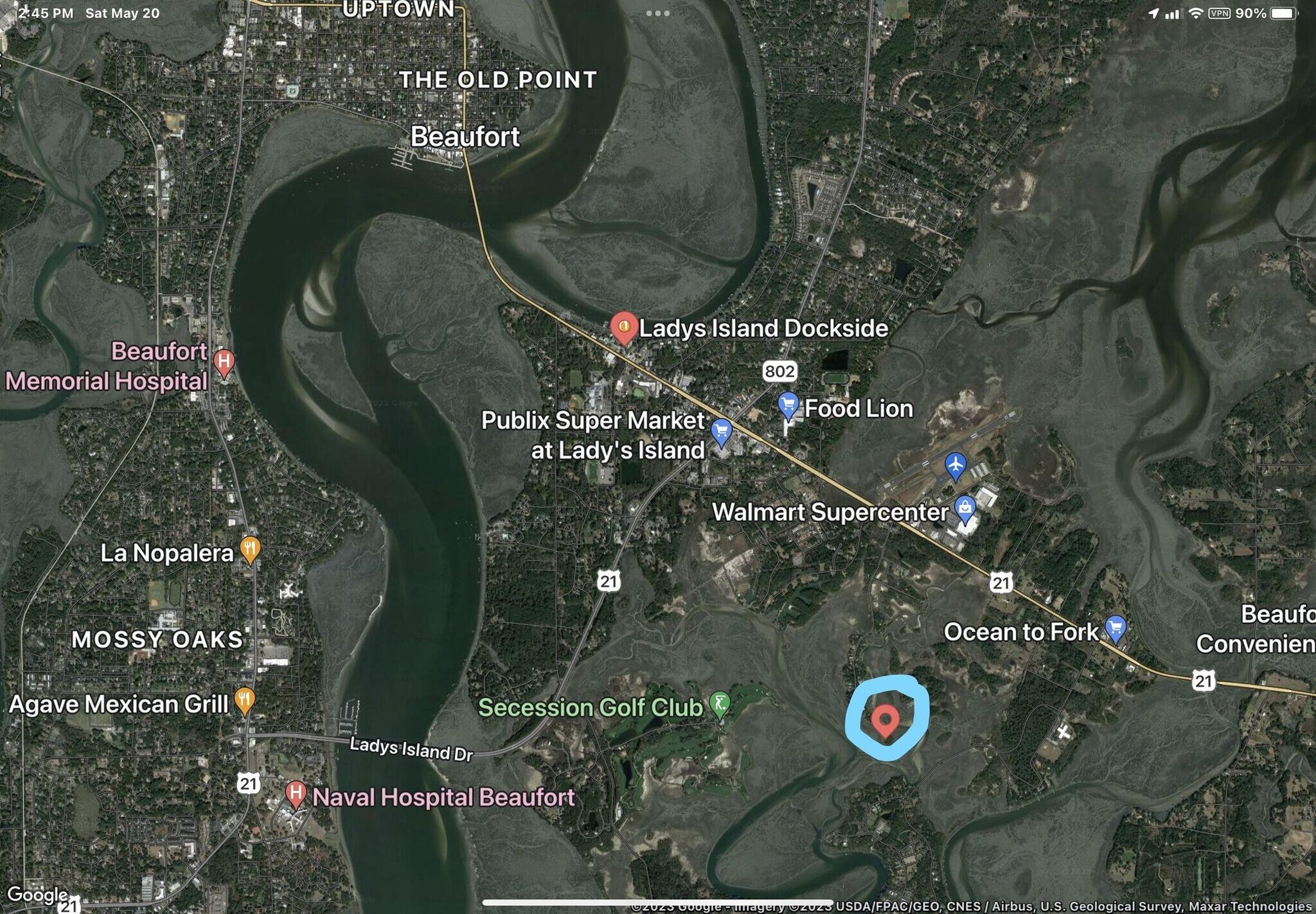 100 Lost Island Rd, Beaufort, SC à vendre Photo principale– Image 1 sur 2