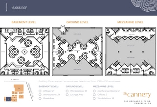 300 Orchard City Dr, Campbell, CA à louer Plan d’étage– Image 1 sur 1