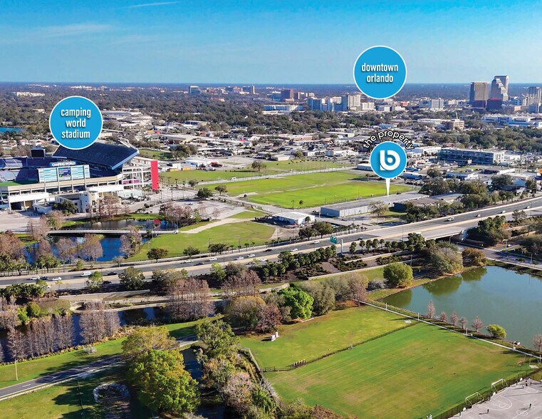 1422-1446 W Anderson St, Orlando, FL à louer - Aérien – Image 2 sur 9