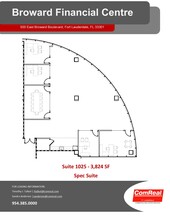 500 E Broward Blvd, Fort Lauderdale, FL à louer Plan d’étage– Image 1 sur 1