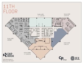 6903 Rockledge Dr, Bethesda, MD à louer Plan d’étage– Image 1 sur 1