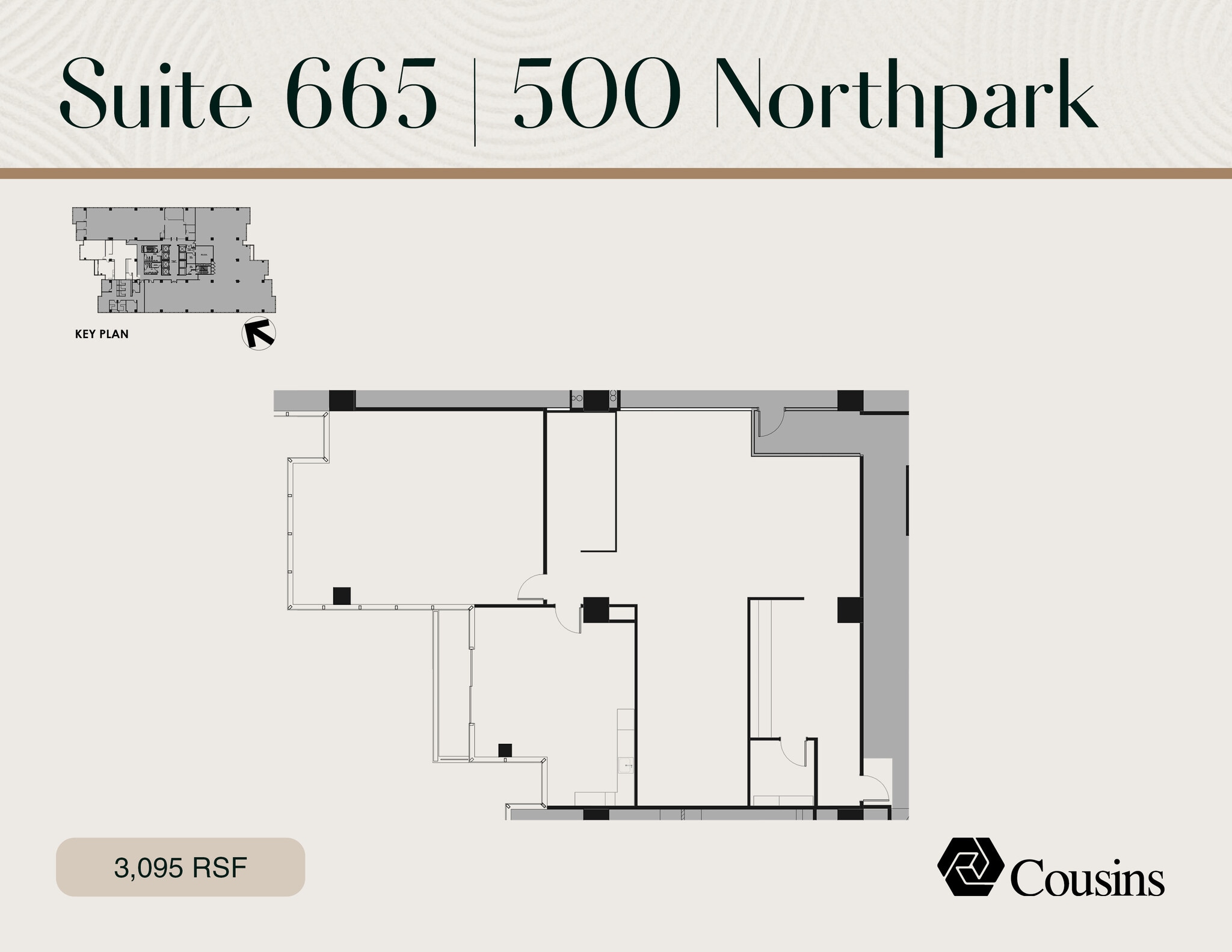 1200 Abernathy Rd NE, Atlanta, GA à louer Plan d’étage– Image 1 sur 1